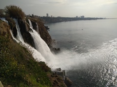 Анталия. Нижний водопад