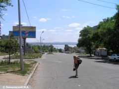 Хабаровск. Съезд с ул. Ленина