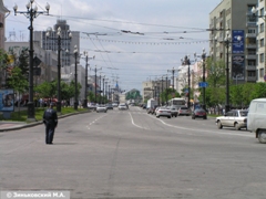 Хабаровск. Улица Муравьева-Амурского