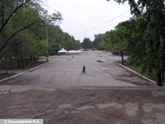 Хабаровск. Парк у берега Амура