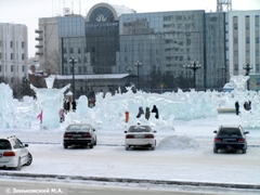 Хабаровск. Международный конкурс ледовых фигур