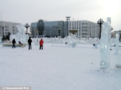 Хабаровск. Международный конкурс ледовых фигур