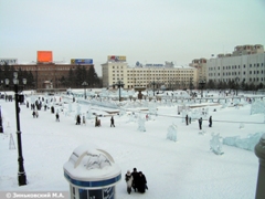 Хабаровск. Международный конкурс ледовых фигур