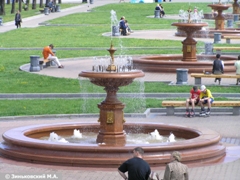 Хабаровск. Малые фонтаны