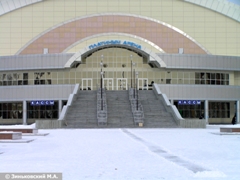 Хабаровск. Спортивный комплекс Платинум арена на Уссурийском бульваре