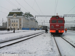 Хабаровск. Железнодорожный вокзал