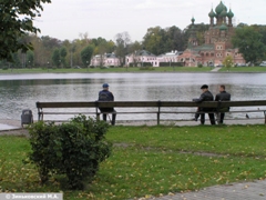 Москва. Пруд Телецентра «Останкино»