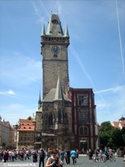 Прага. Староместская ратуша, была заложена в 1338 году