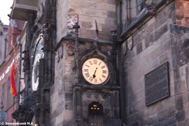 Прага. Часы на Староместской ратуше