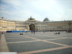 Санкт-Петербург. Здание Главного штаба и Триумфальная арка