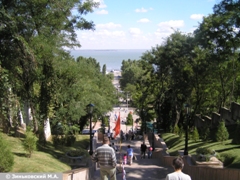 Таганрог. Спуск к набережнлой