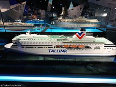 Макет теплохода TALLINK