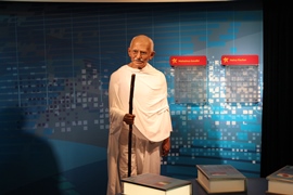 Музей Мадам Тюссо: Политический деятель Махатма Ганди
