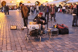 Прага. Развлечения на Староместской площади