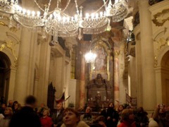 Прага. Костел Святого Микулаша