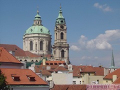 Прага. Костел Святого Микулаша