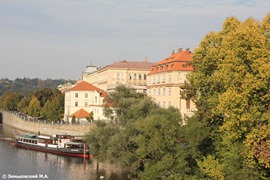 Прага. Вид с Карлового моста