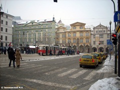 Прага. Малостранская площадь