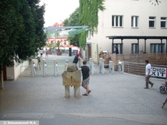 Зоопарк в Праге. Турникет при входе