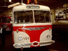 Прага. Тролейбус Skoda Tr8 модель 1959 года